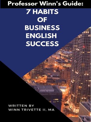 cover image of 7 Habits of Business English Success